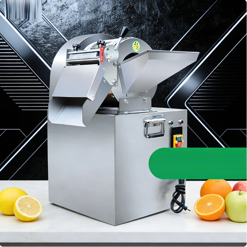 

Commercial Double Head Carrot Dicer Cabbage Shredder Potato Slicer Vegetable Cutting Machine