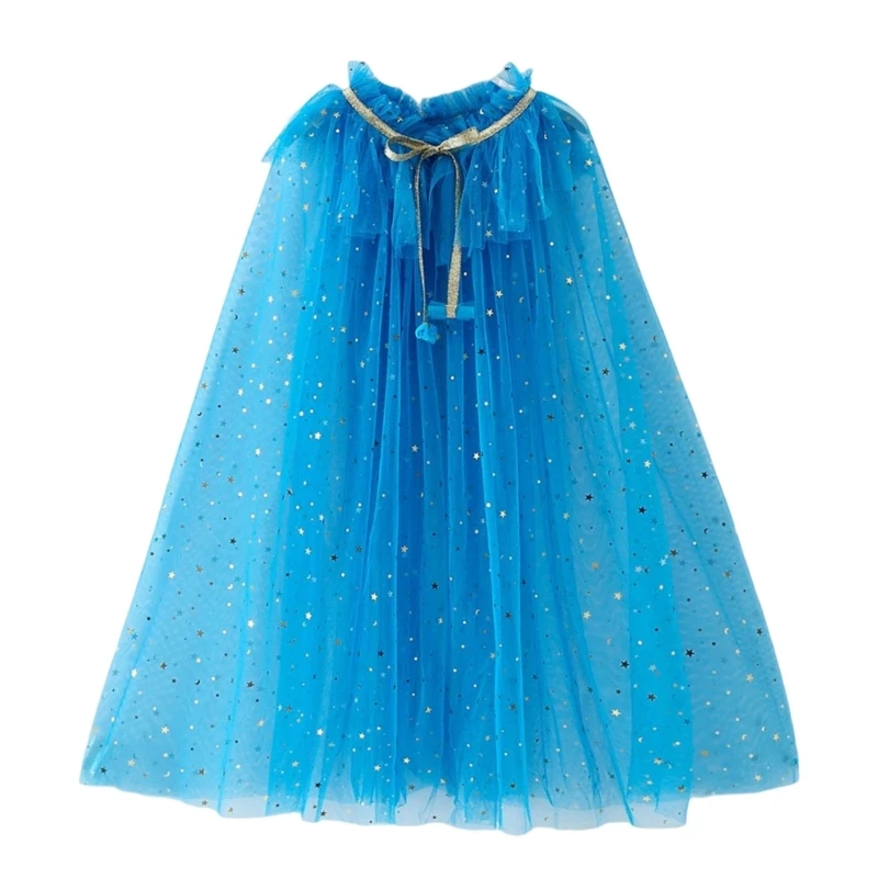 652F Princess Robe Kids Princess Cloak For Girl Princess Cape Cloak Fairy Cape Cloak