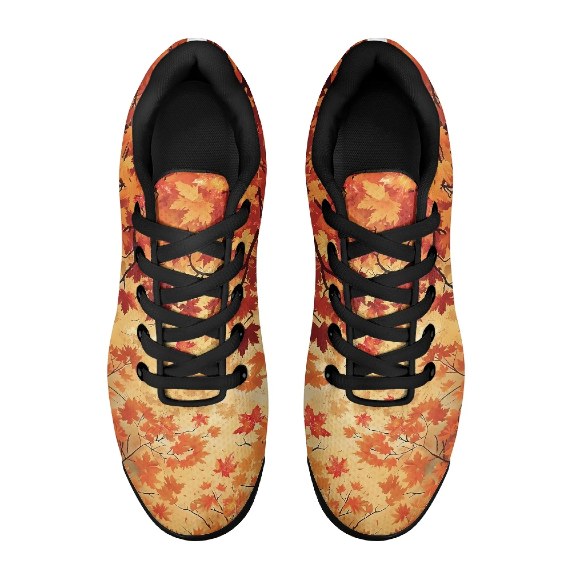 XIXIRIMIDO Male Running Shoes Free Delivery Shoes Nurse Shoes Shoes Thanksgiving Maple Leaf Shoes Tenis Feminino Male Sneakers