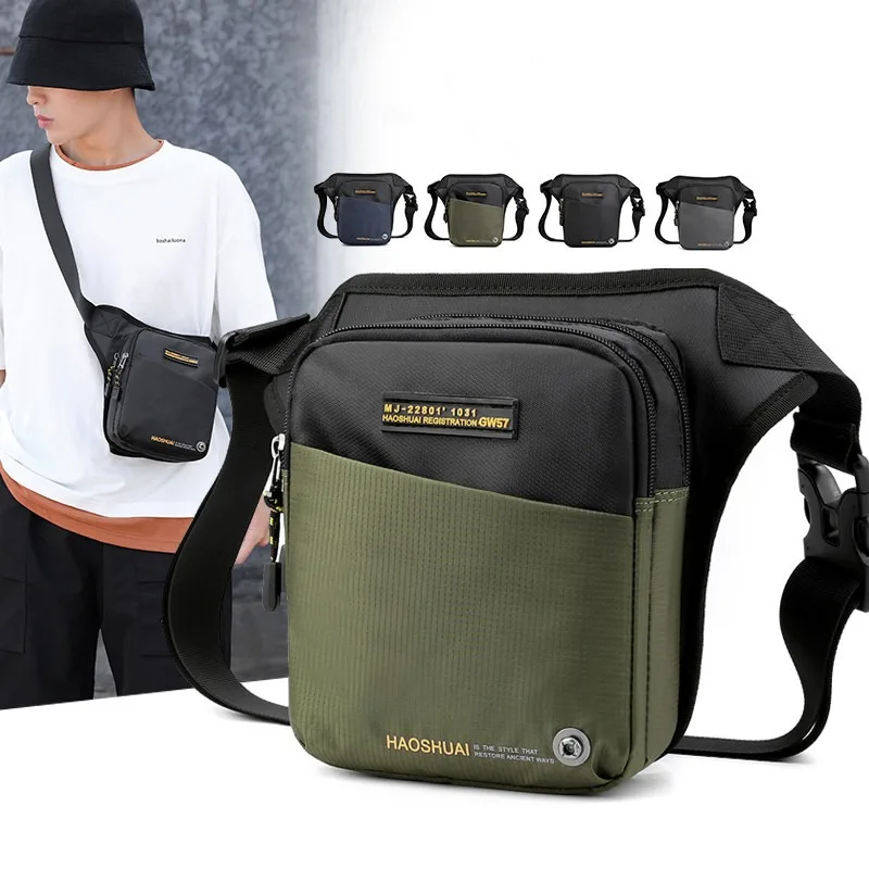 

New Multifunctional Outdoor Cycling Leg Bag Casual Sports Crossbody Bag Mountaineering Tactical Waterproof Fanny Bag