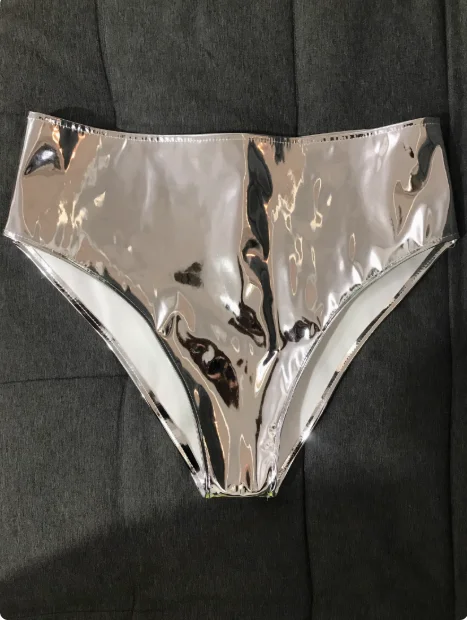 لامعة براءات الاختراع والجلود يتعرض الأرداف عالية الخصر السراويل ملهى ليلي بار GOGO المغني الرصاص الرقص DS الأداء بانت مثير النساء