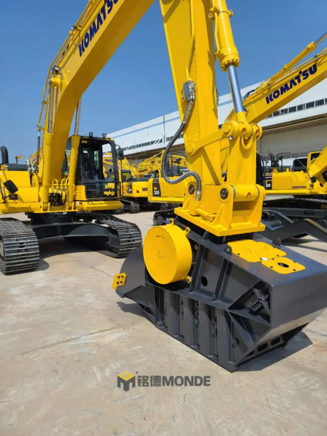 6-10Ton Excavator Hydraulic Jaw Crusher Bucket Concrete Stone Crushing Attachment Parts