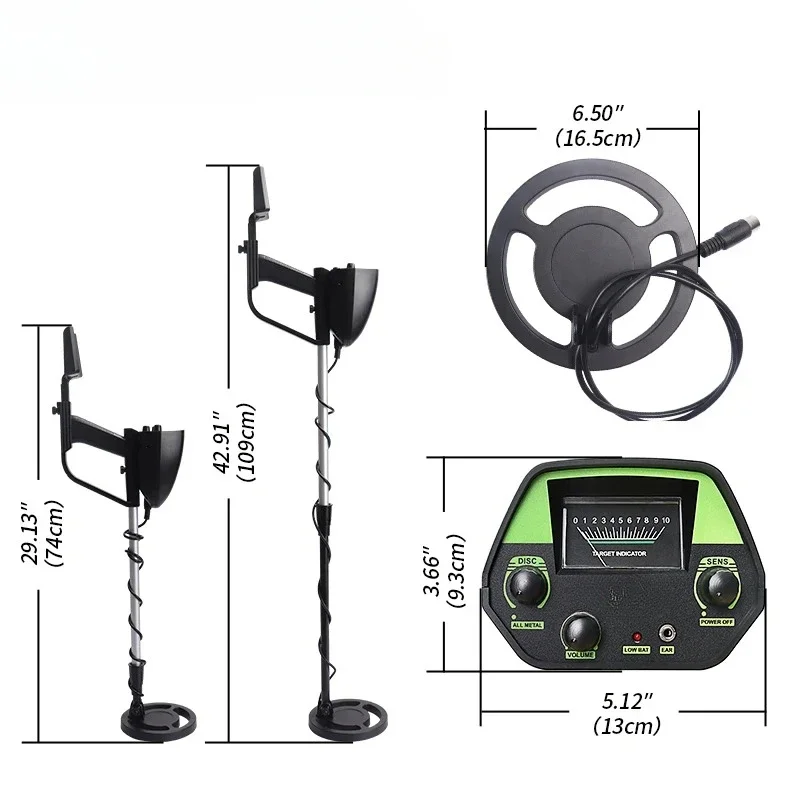 Underground Metal Detector GTX5030H GTX5030  Gold Circuit Metales HOT SALE Detecting Gold, Coin, Treasure Hunting