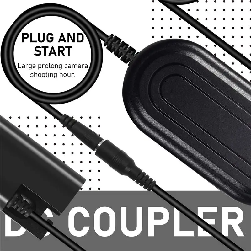 Superior-E6 AC Power Supply LP-E6 LP-E6N DC Coupler Dummy Battery Adapter Camera For Canon EOS 5DS 5DS R 5D Mark II III