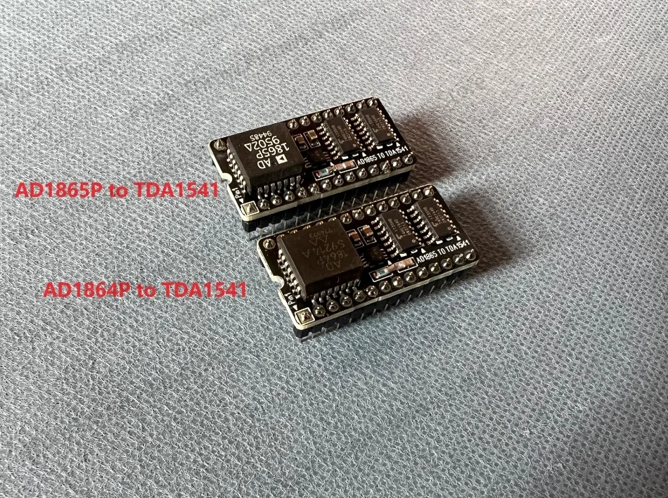 

AD1864 AD1865 to TDA1541 Conversion Board, Adapter Seat