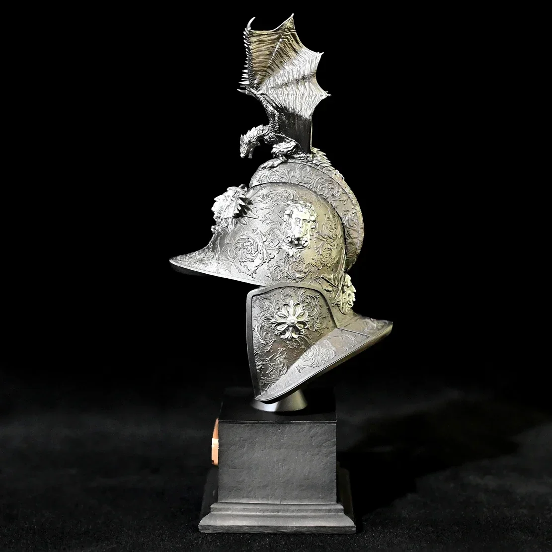 165MM Home decoration resin crafts  Home office ornaments resin decoration ancient European helmet  LTCP-242