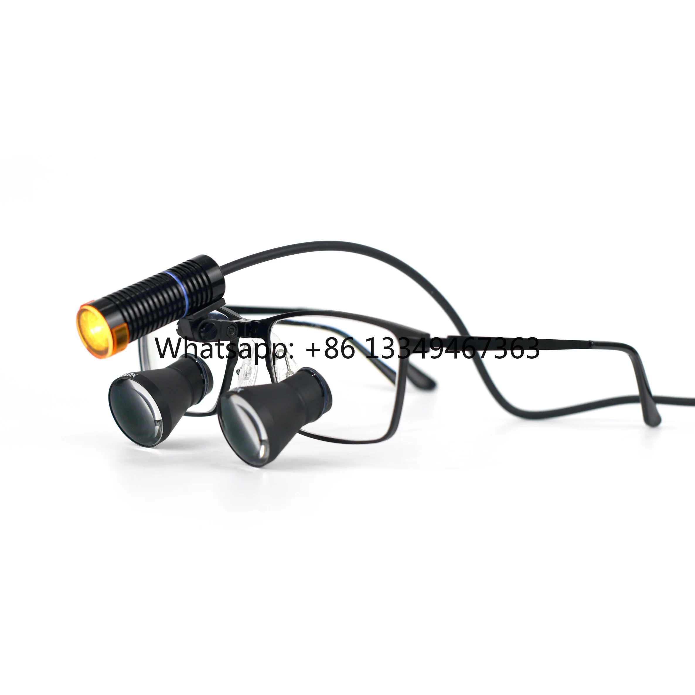 21NM-300X Led Dental Light Lamp Binocular Loupes Brightness Spot Headlamp for Surgical Headlight 3.0x