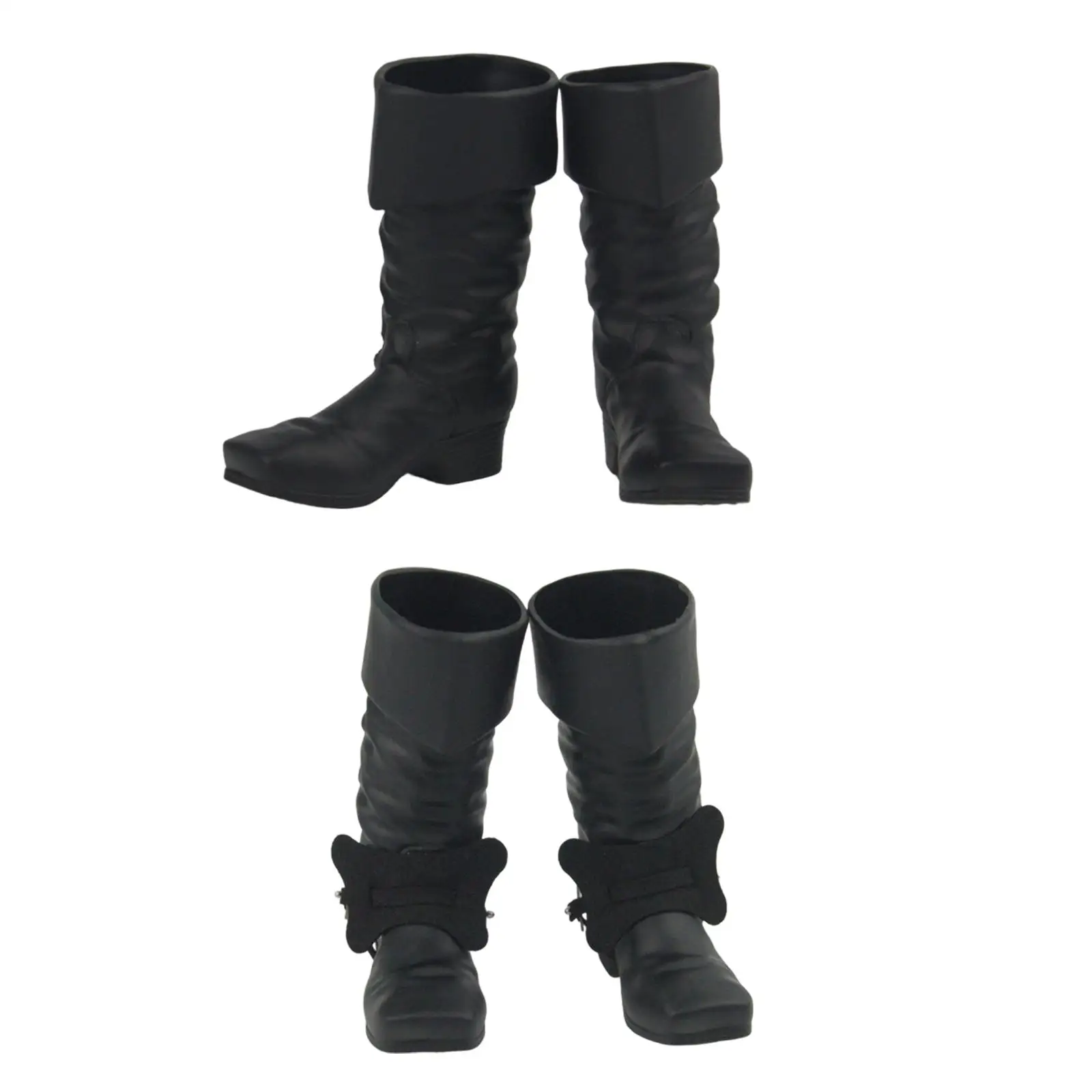 Accesorios de Cuerpo para Figuras Vintage, Zapatos en Miniatura a Escala 1/6 para Figuras de Acción Masculinas de 12 Pulgadas y Juguetes de Modelismo