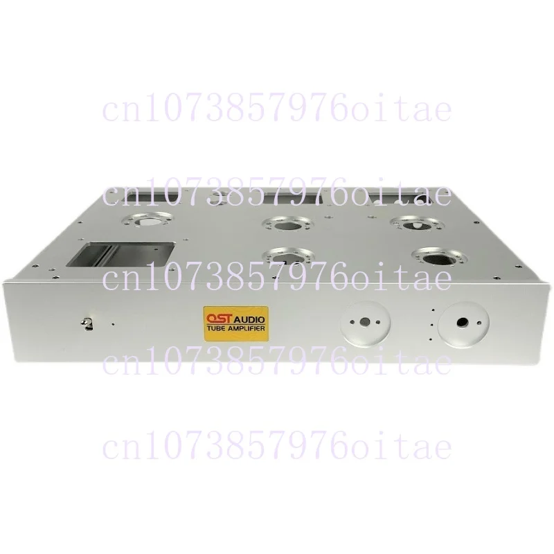 300B Single-ended Chassis All-aluminum Power Amplifier Front Stage Vacuum Tube Bile Rear Stage Class A Kit Frosted Case