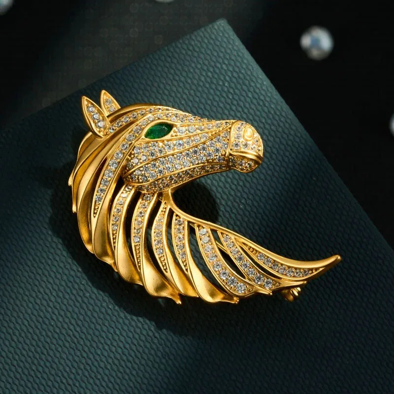 Horse brooch-AliExpress