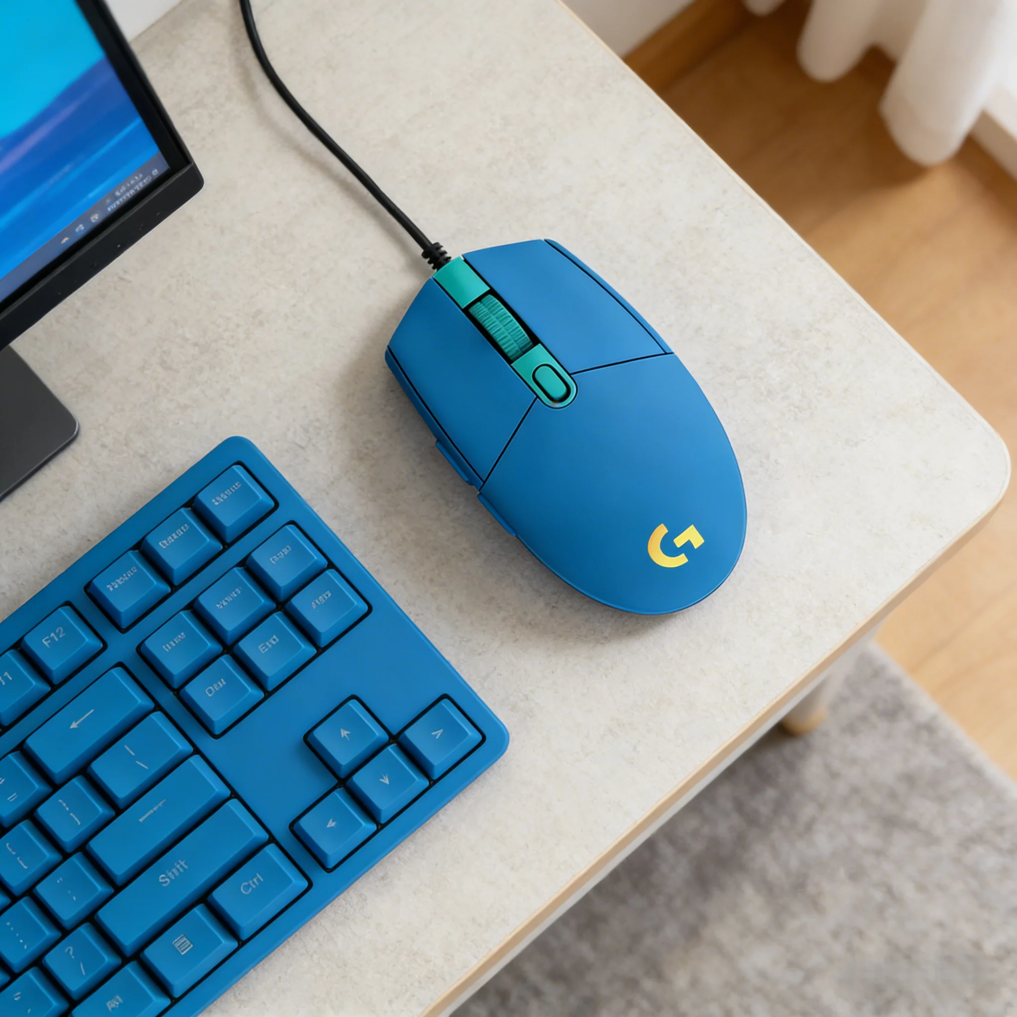 

Logitech G203 LIGHTSYNC Wired Gaming Mouse 8000 DPI 6 Programmable Buttons For FPS Gaming PC Laptop