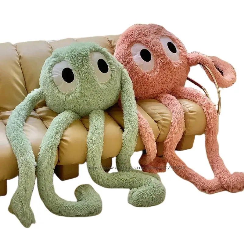 

175cm Cute Kawaii Soft Comfortable Big Squid Monster Plush Doll Octopus Monster Pillow Living Room Decoration Christmas Kid Gift