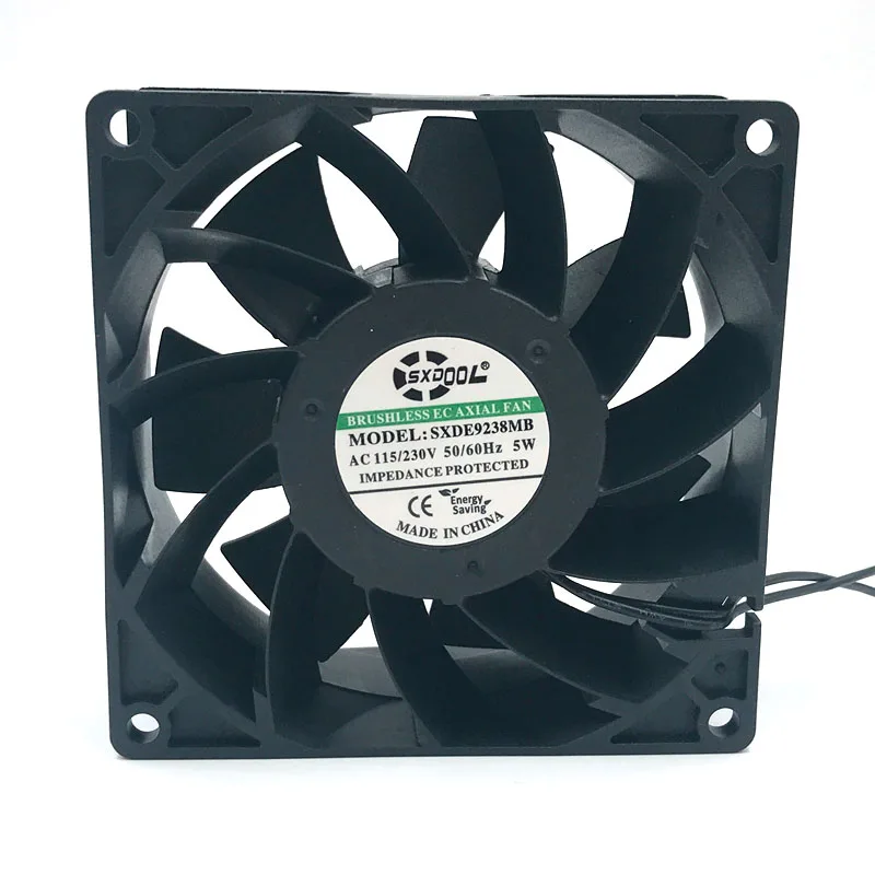 

ec fan motor 92*92*38 mm 92mm 110V 115V 220V 230V 50/60 Hz 5W 3000RPM 68.5FM case cooling fan