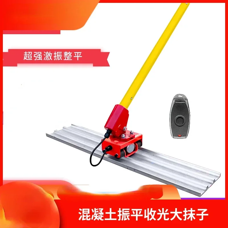 Vibração de concreto com piso de cimento grande, vibração de superfície rodoviária e levantamento de lodo