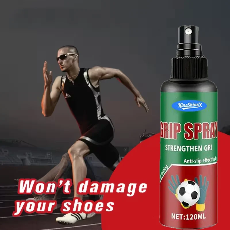 スポーツ用滑り止めグリップスプレー - ジム、ロッククライミング、ウェイトリフティング用の多用途滑り止め強化剤 - 耐久性と携帯性に優れ、120ml