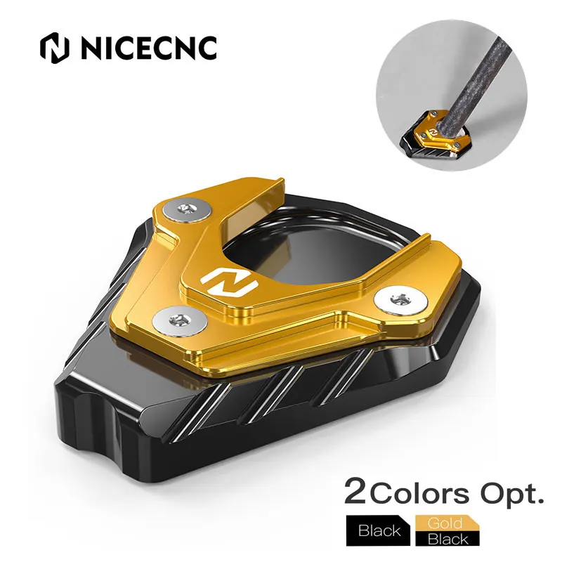 NiceCNC standar sepeda motor berdiri samping bantalan samping ekstensi untuk Suzuki DRZ400S 2000-2023 DRZ400SM 2005-2023 DRZ 400S 400SM