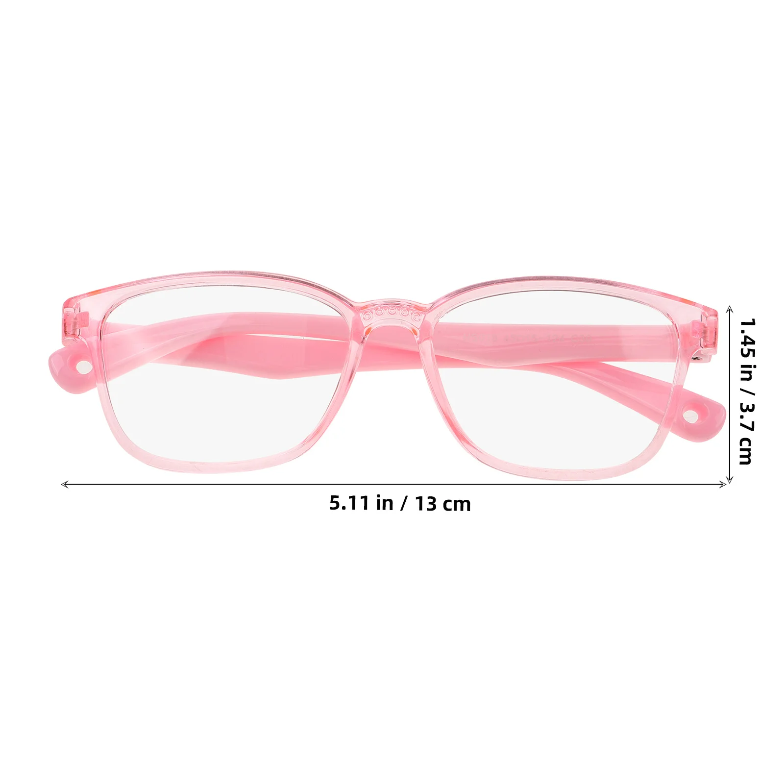 

Professional Children Silicone Glasses -Ray Durable Kids Eyeglass One Size Suitable 4-13 Years Study Daily Use Portable