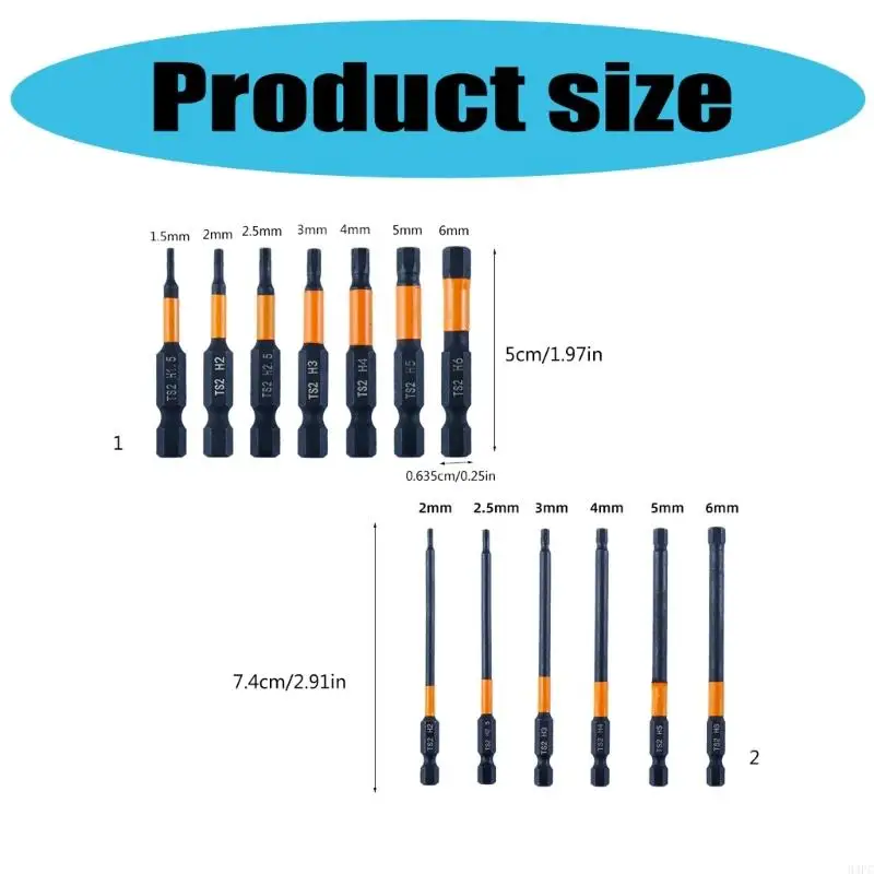 94pc 6/7pcs Impacto hexade