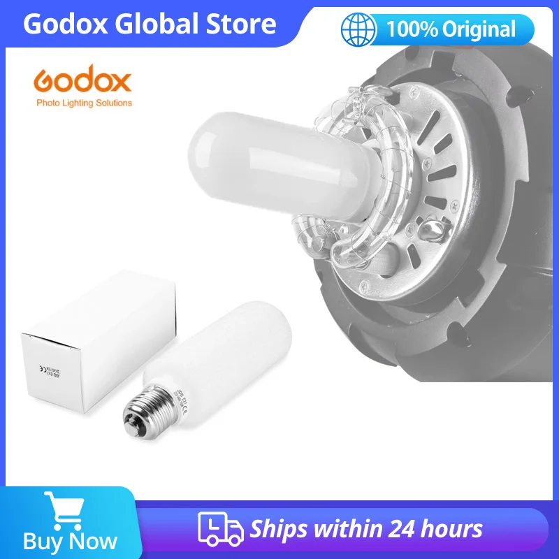 Godox 150W E27 lámpara de modelado bombilla de iluminación para Godox Studio Flash DE300 DE400 SK300 SK400 QS600 QT600 DP400 DP600 GS400