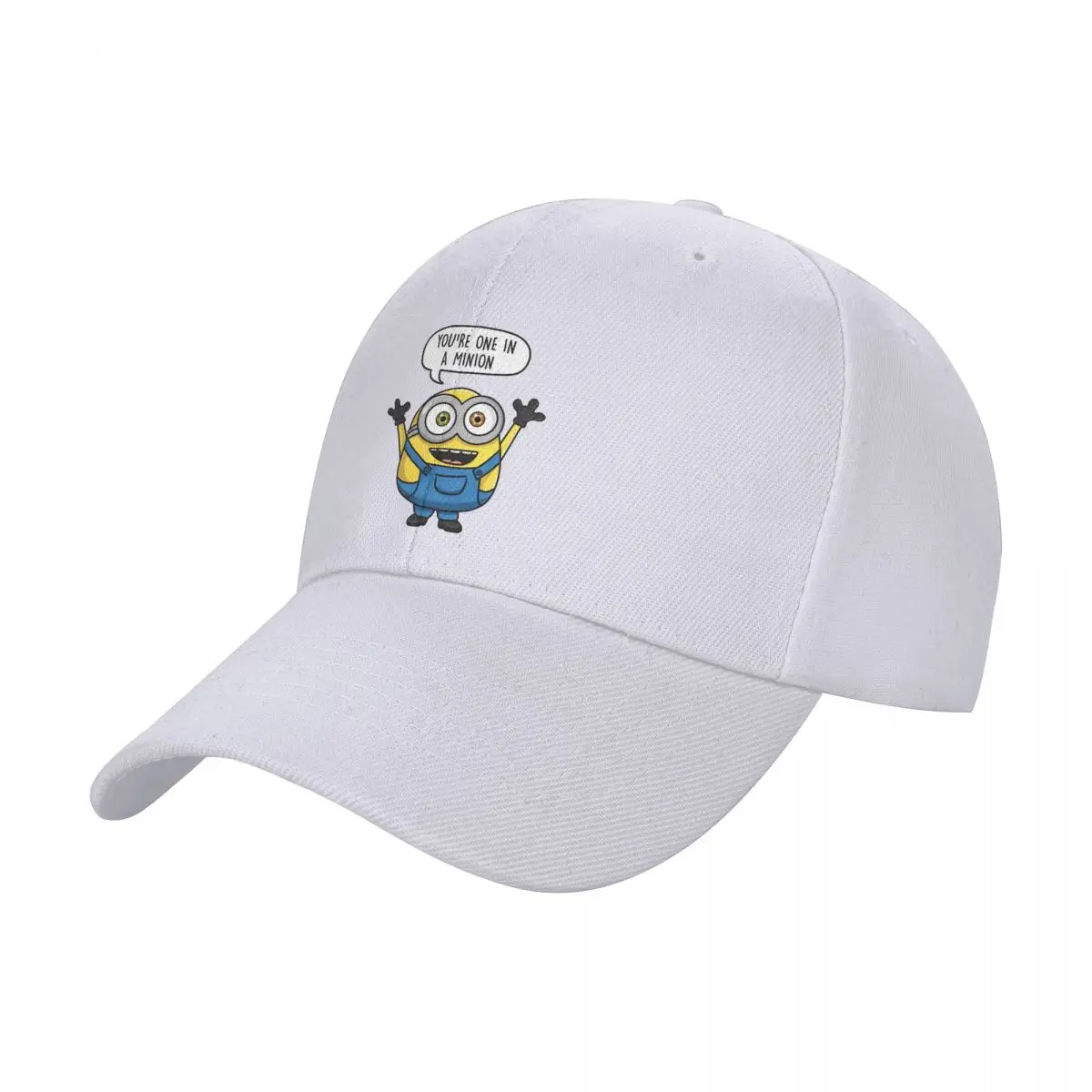 Casquettes de baseball You're One In A Minions pour hommes et femmes, chapeau de camionneur de sport, chapeau de papa en polyester réglable, chapeaux lavables