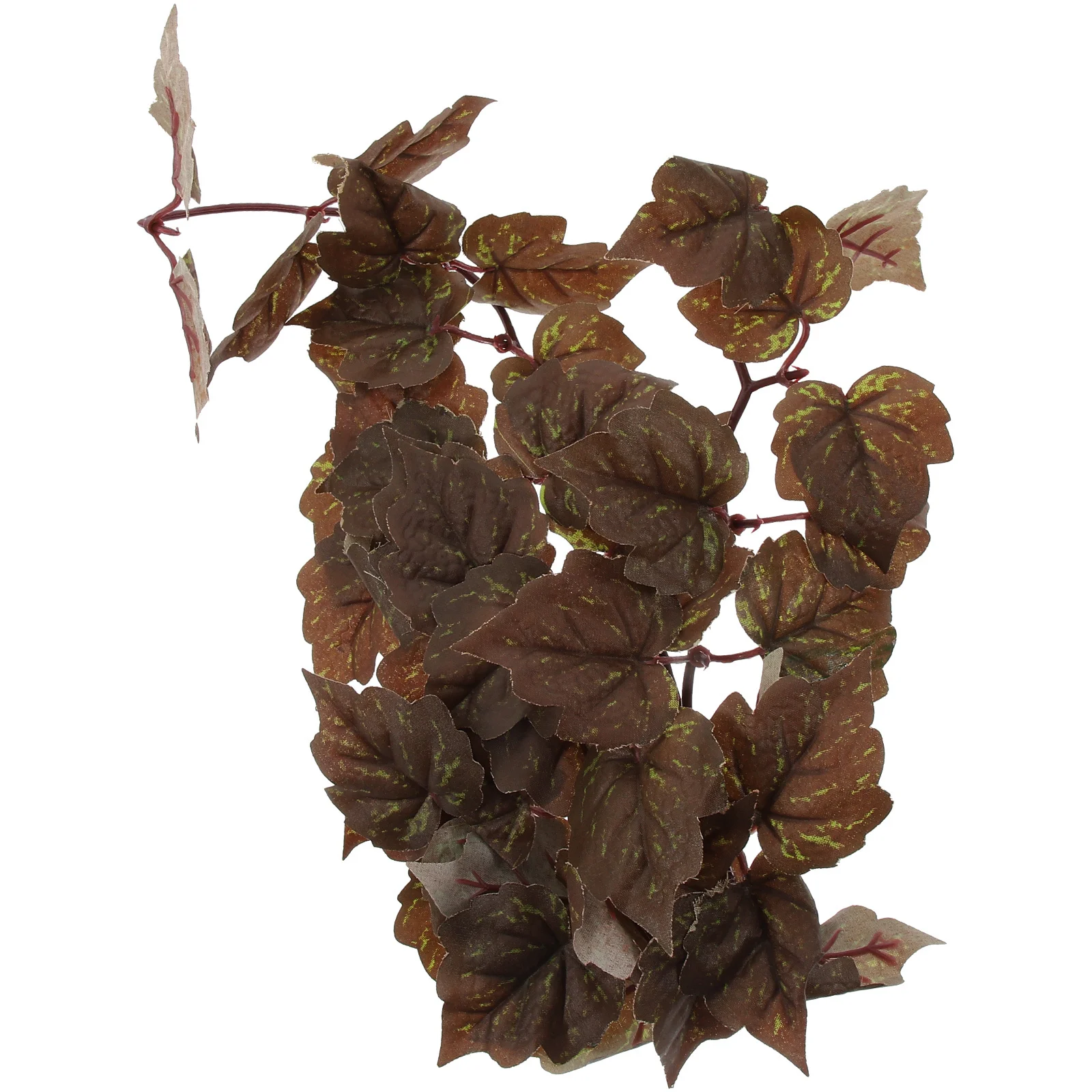 

Artificial Hanging Plant For Reptile Terrarium Fake Vines Aquarium Decor Simulation Leaves Pendant Reptile Tank