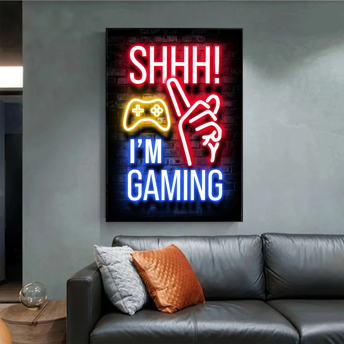 Affiche néon cyberpunk adaptée - Esports Gaming Wallpaper avis et prix