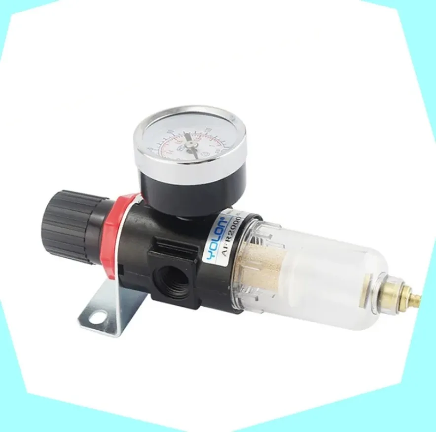 AFR-2000 1/4 Pneumatic Filters Filter For Air Compressor Moisture Separator Pressure Regulator Oil Water Separators Unit 1x