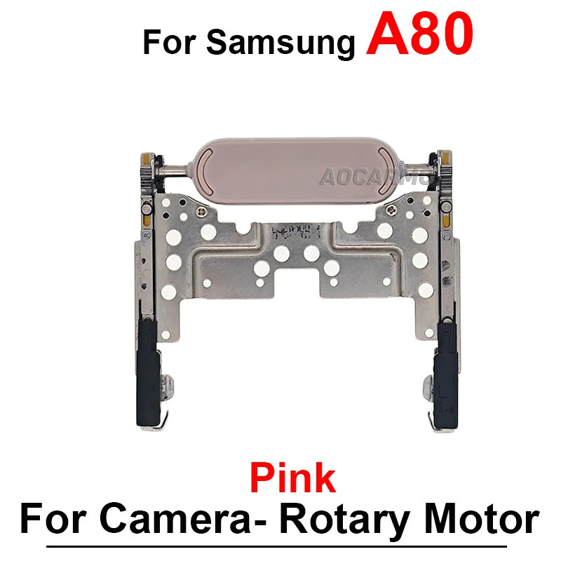 For Samsung Galaxy A80 A805F Camera Flip Bracket Fixed Frame Stand Replacement Part Black Silver Pink Gold Repair