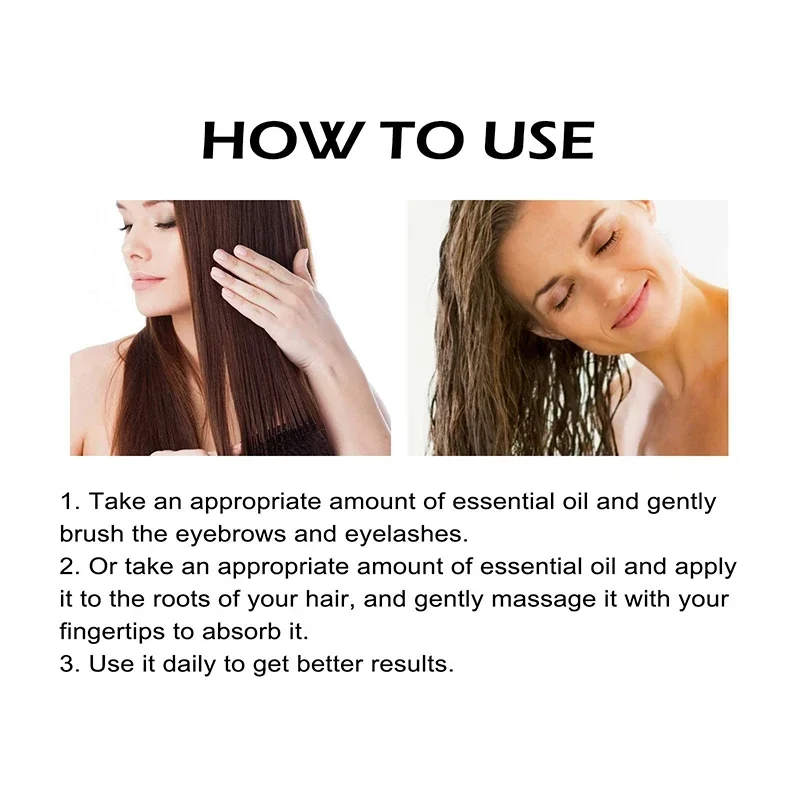 Organic Black Castor Oil for Hair Growth  Scalp Dense Hair Strengthening Hair Loss Prevention Repair Nourishing Liquid
