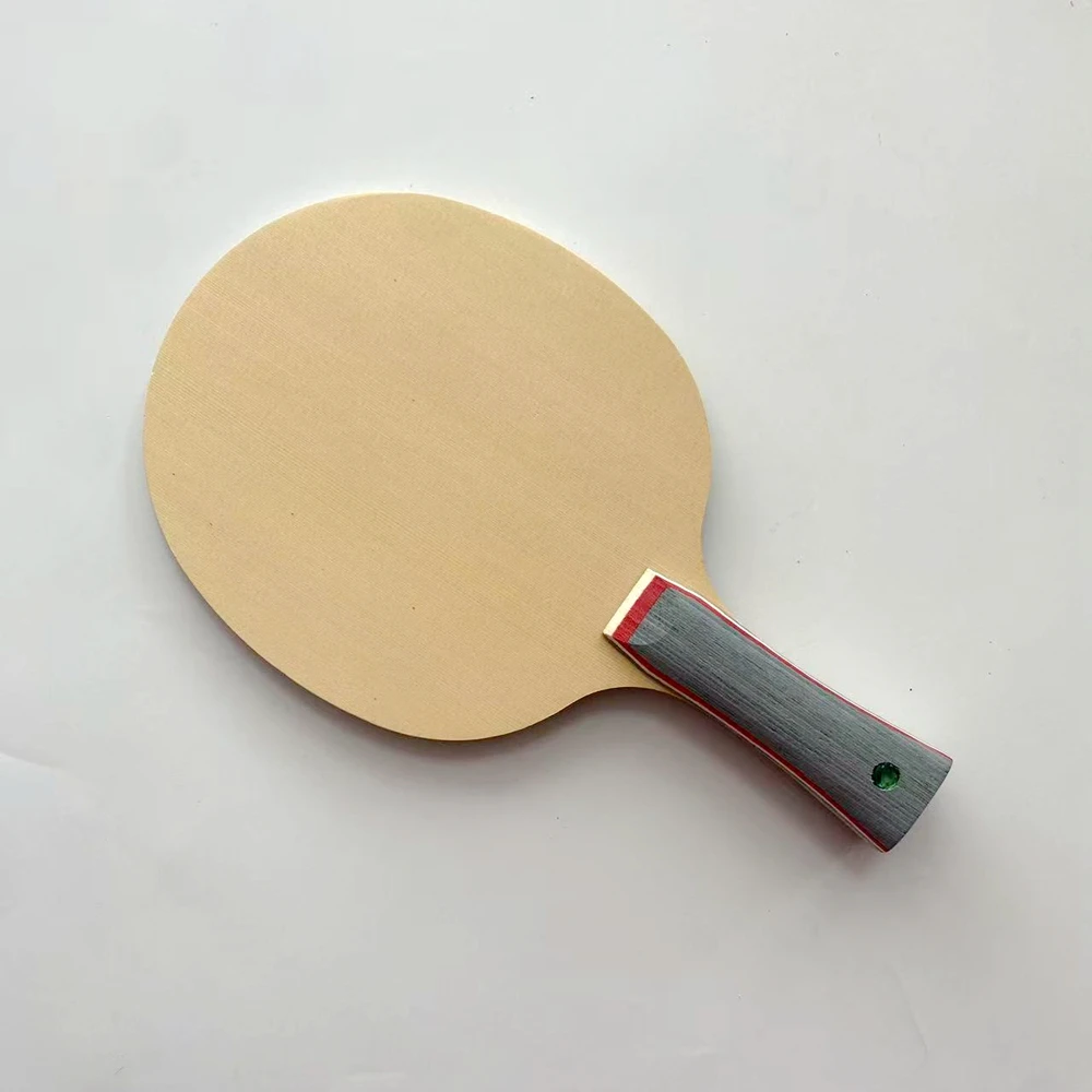 

Обычное навесное лезвие для настольного тенниса, 3-слойная деревянная бита Primorac Carbon Tamca 5000 FL с ручкой для пинг-понга с логотипом и принтом