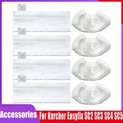 For Karcher Easyfix SC1 SC2 SC3 SC4 SC5 Robot Steam Cleaner Mop Cloth Washable Cleaning Cloth Cover Rags Replacement Spare Parts