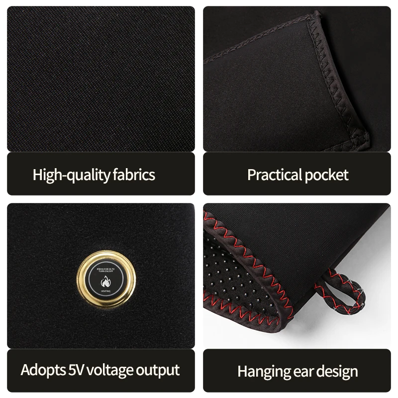 Tas Perawatan Tangan Berpemanas Listrik-Pemanas & Pijat 3 Tingkat, Meredakan Kekakuan Sendi, Kulit Kering Kasar; Meningkatkan Sirkulasi Darah