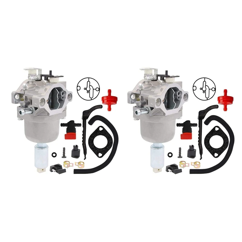 2X 799727 Carburetor For Briggs & Stratton 698620 690194 791886 499153 498061 14Hp 15Hp 16Hp 17Hp 18Hp Carb