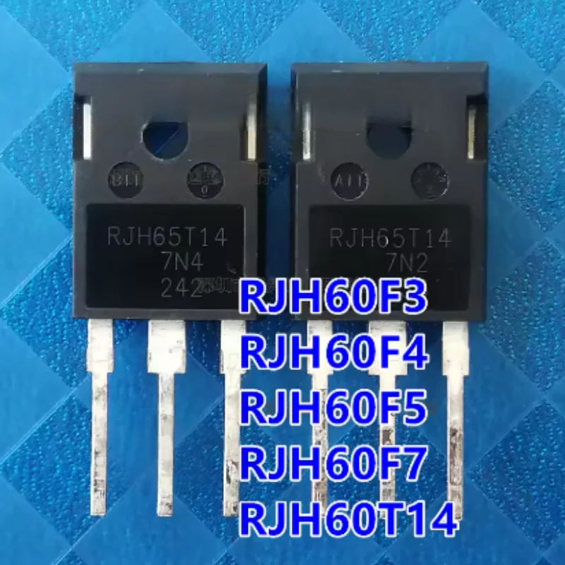 10PCS Original RJH60F3 IGBT RJH60F4 RJH60F5 RJH65T14 RJH60F7 Transistors, power tube, diode