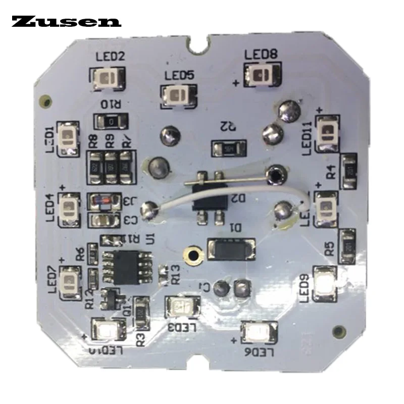 Zusen TB35-G-J avec Buzzer 12v 24v 110v 220v Vert Alarme de Sécurité Lumière Stroboscope Signal Petite Lumière Iodée LED Lampe