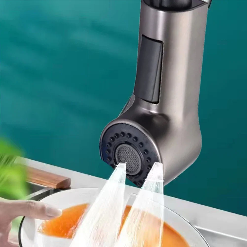 Mixer Aerator Mixer Aerator Pull Out Shower Head Kitchen Decor Reliable Performance Waterproof Performance ABS