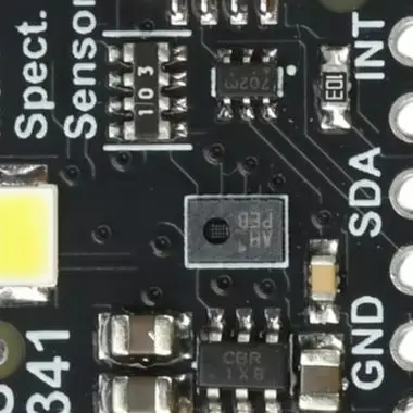 AS7341 11 Channel Spectral Sensor I2C Interface For Stemma For Qt For Qwiic For Light Color Detection Module For Arduino DIY