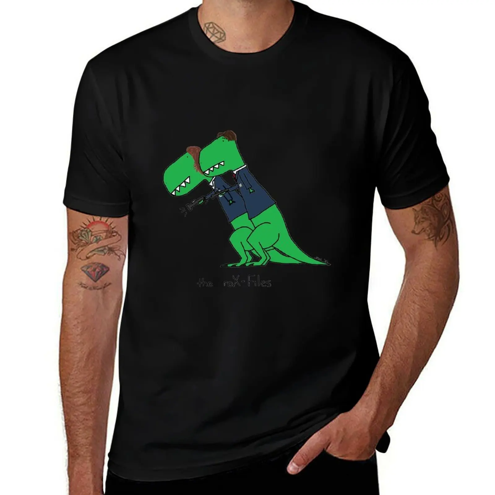 the reX-Files T-Shirt Basic Short Sleeve Cotton Blend T-Shirt