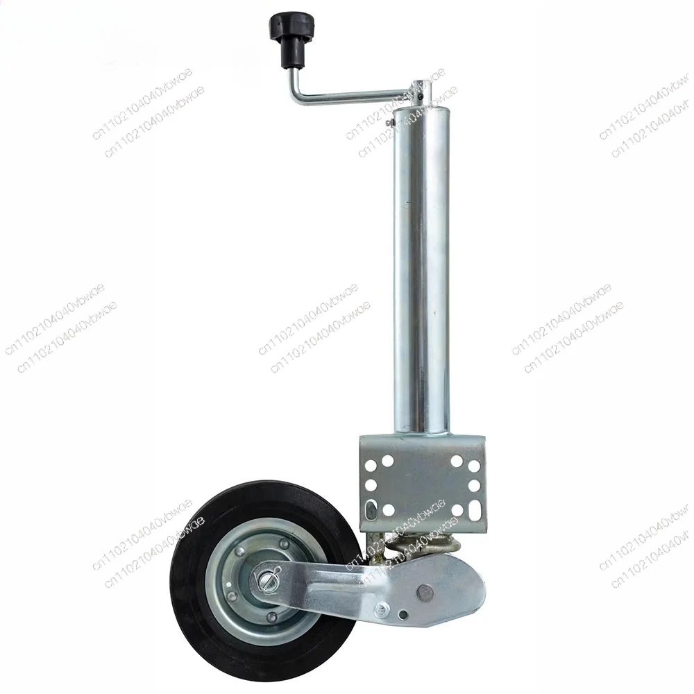Top rocker trailer jack, European clamp type guide wheel, modified trailer accessories