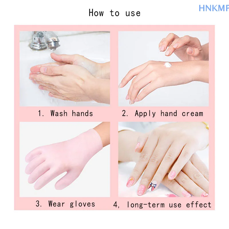 SPA Gel Gloves Moisturizing Whitening Exfoliating Smooth Beauty Hand Care