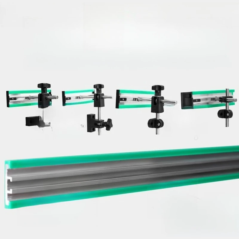 Aluminum alloy baffle at the edge of the assembly line, conveyor fixing bracket