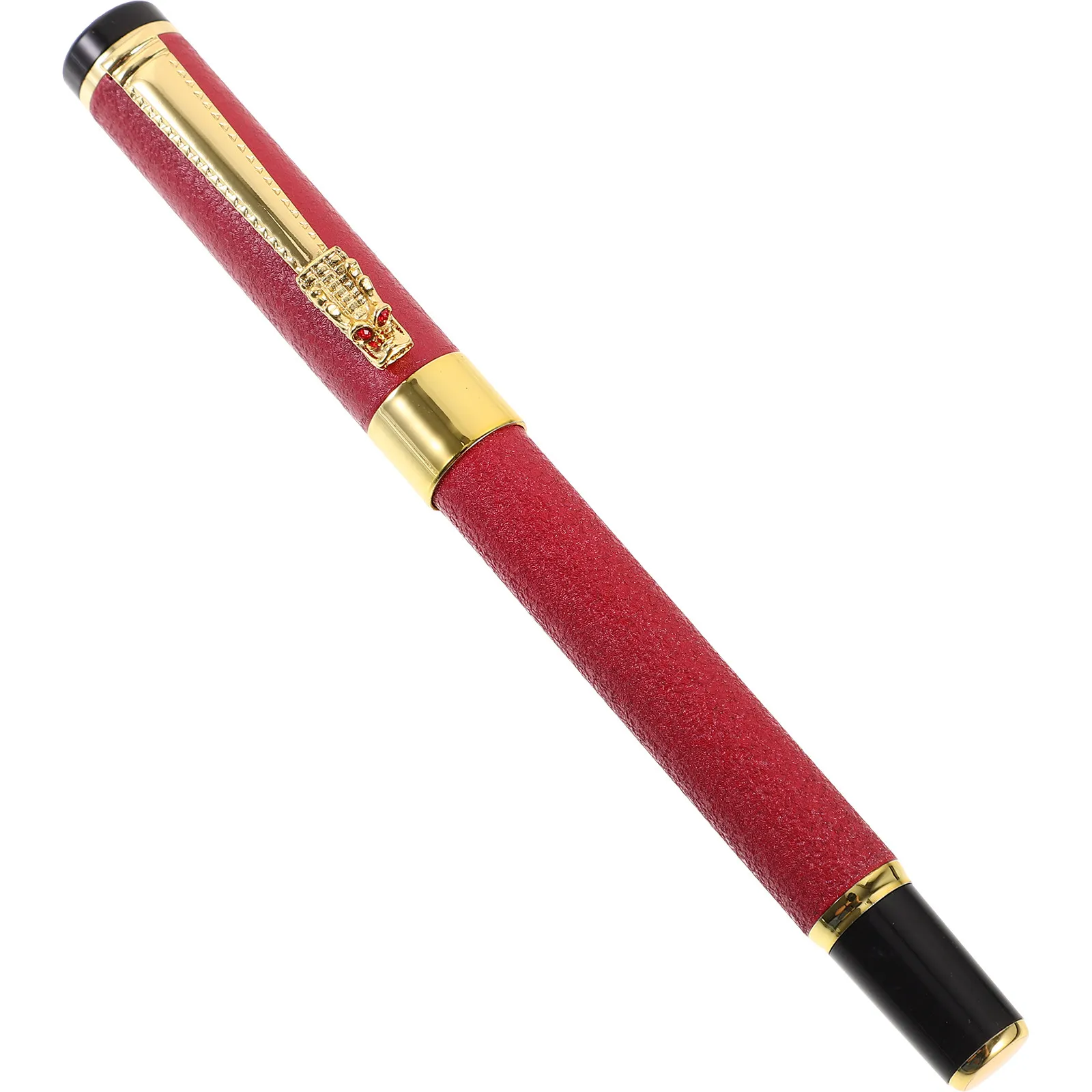 

Portable Plastic Fountain Pen Lightweight Anti-Skid Design Easy Carry Fine Tip Write Pen Suitable for Homework Exams Business