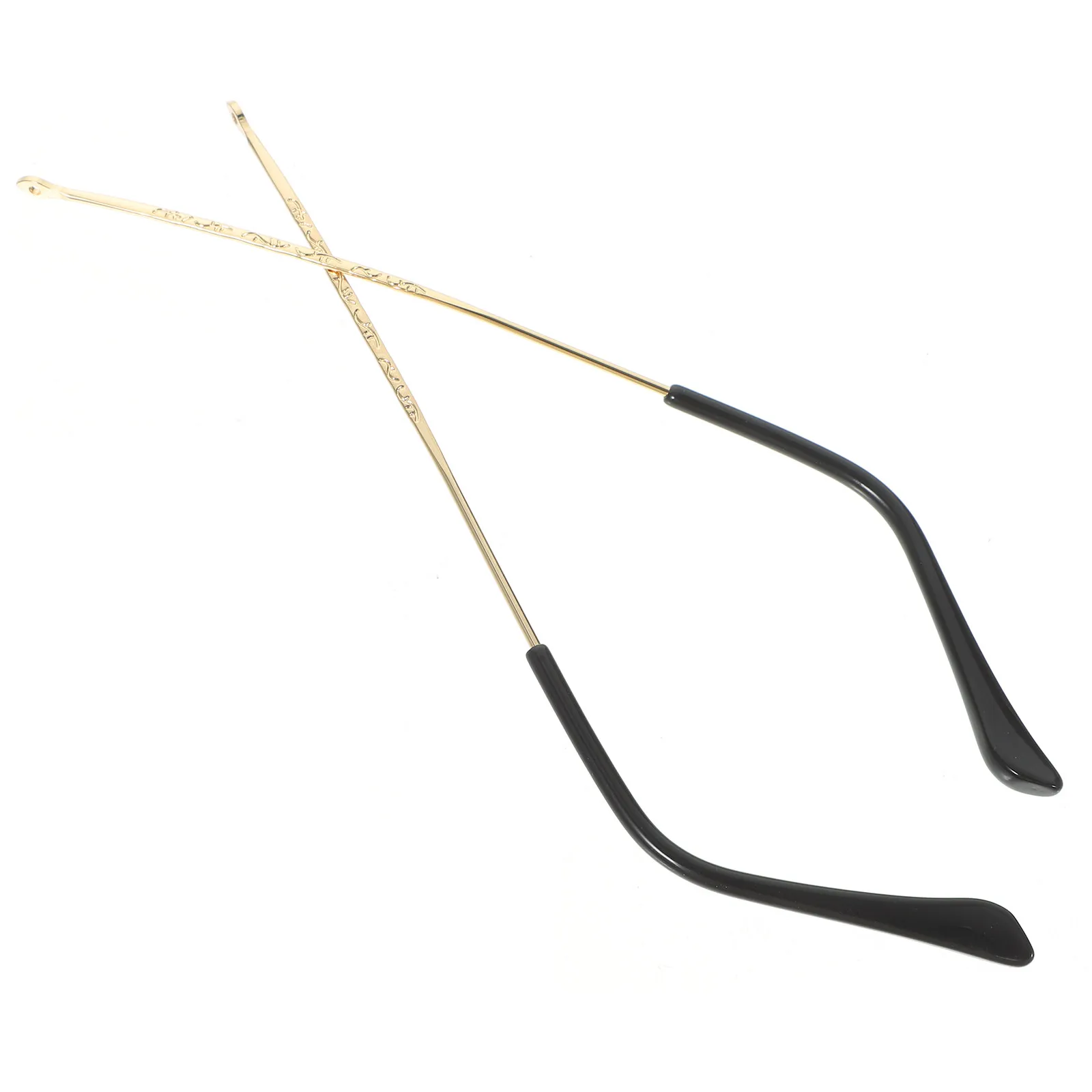 

1 пара сменных металлических универсальных дужек для очков, легкие и удобные, подходят для коррекции близорукости и чтения