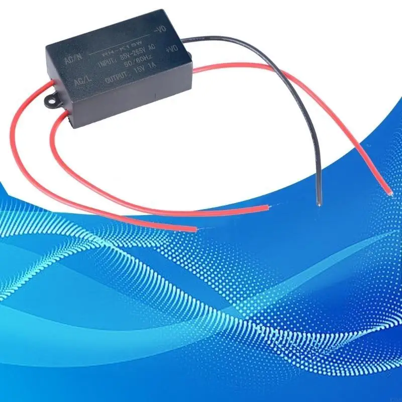 K3NB RH-K15W AC85V~265V 50/60Hz DC15V 1A Power Adapter For Auditory Security Camera LED Lights