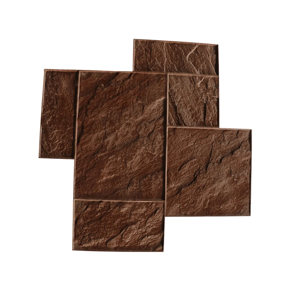 Flexible Decorative Concrete Printing Mat for Royal Calcite Stamping Mold Patio