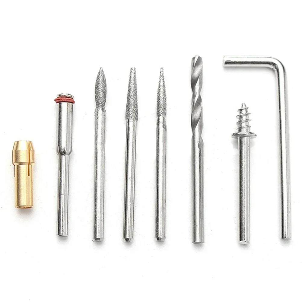 40 sztuk zestaw bębnów ściernych podkładki polerskie tarcza tnąca głowica grawerująca do SDremel wiertarka do paznokci narzędzia obrotowe