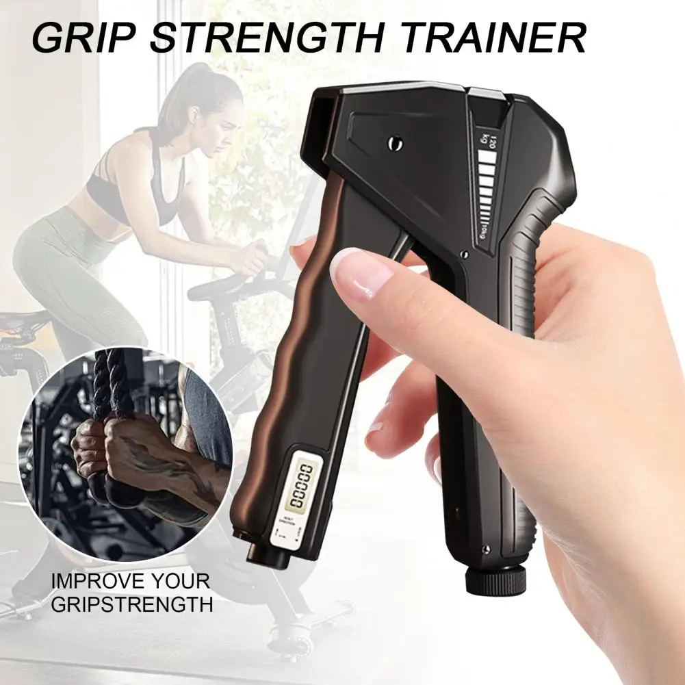 Grip Strength Trainer With Counter 10-120KG Forearm Exerciser Hand Grip Power Strengthener Developer Fitness Equipment 악력 훈련기