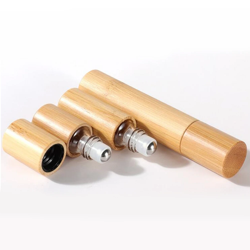 Customized engraving logo Deodorant 10ml  5 ml Bottle Glass Roll On Bottle Oil Perfume 10 ml Roll-On Glass Bottles 15ml