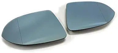 

Pair Blue Tinted Aspherical Side Mirror Glass FOR VW Golf MK8 Support anti-mist heat function Best Value Parts