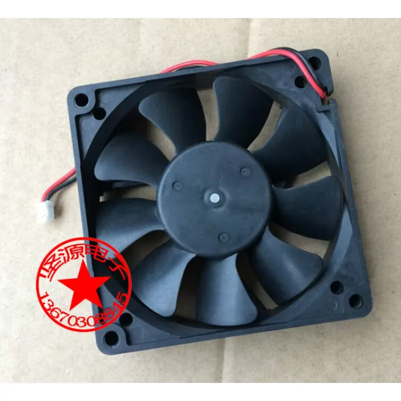 Nidec D08G-12TS4 01 Server Cooling Fan DC 12V 0.38A 80x80x20mm 2-Wire